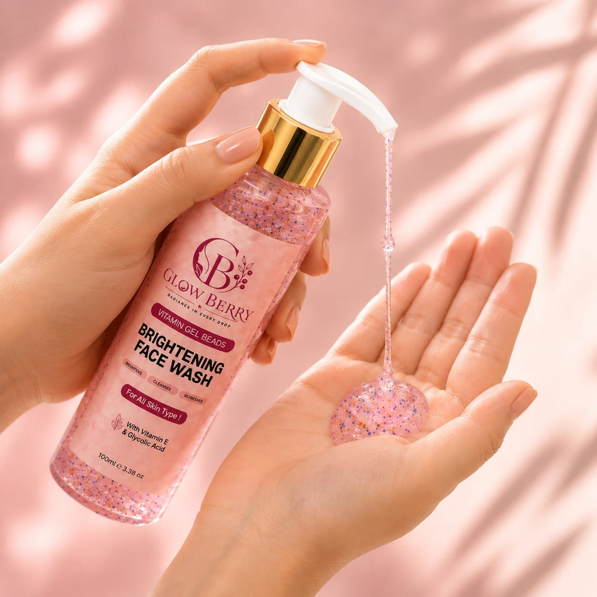 Brightening Face Wash with Vitamin Gel Beeds for Glowing Skin
